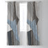 Modern Geometric Shapes Printed Shaper Curtain - Safqqa