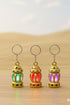 Plastic Ramadan Lantern with Light Ball and Keychain - Safqqa