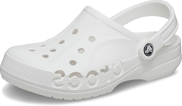 Crocs Boys Slipper White Lightweight Comfort