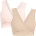 Dress Cici Women's Sleep Bra 2PCS Multi Color