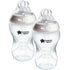 Tommee Tippee Closer to Nature Feeding Bottles – 2x 340ml, Anti-Colic, BPA-Free - Safqqa
