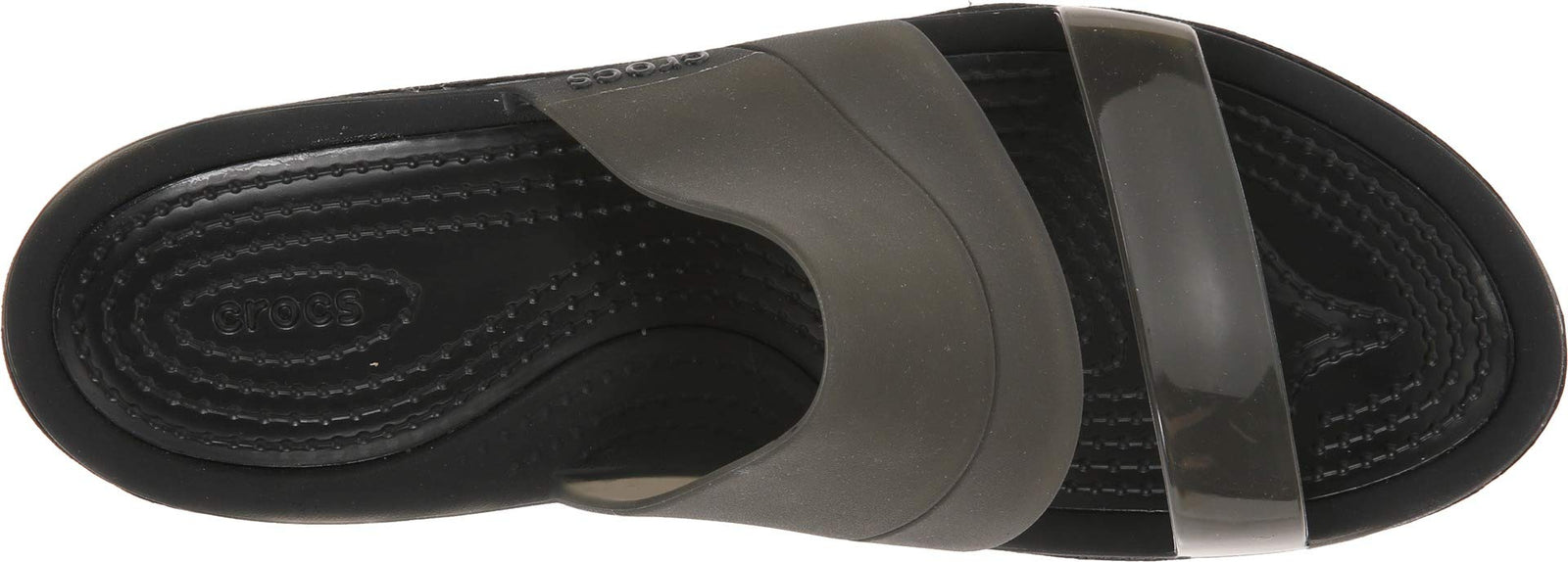 شبشب كروكس نسائي بكعب عالي مظهر أنيق بدون علبة