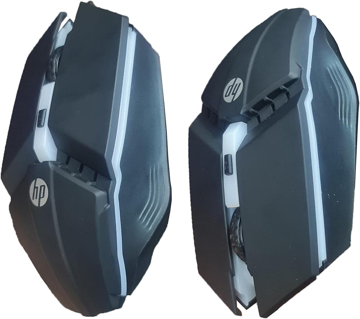 ماوس ألعاب بصري HP G270 – 4 أزرار، إضاءة LED بـ 7 ألوان، 1600DPI، أسود.