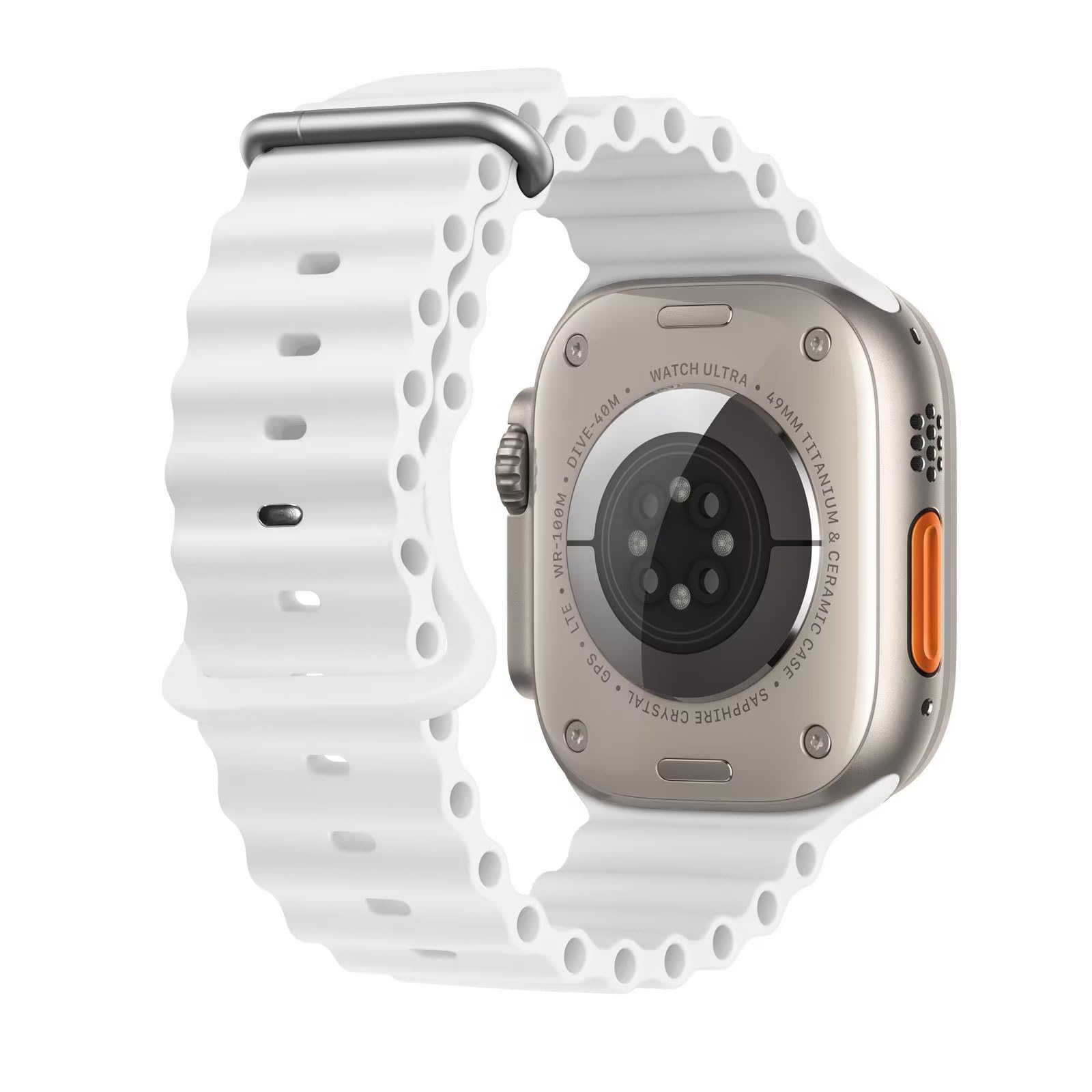 استراب ساعه يد سيلكون متوافق مع ساعة ابل الترا