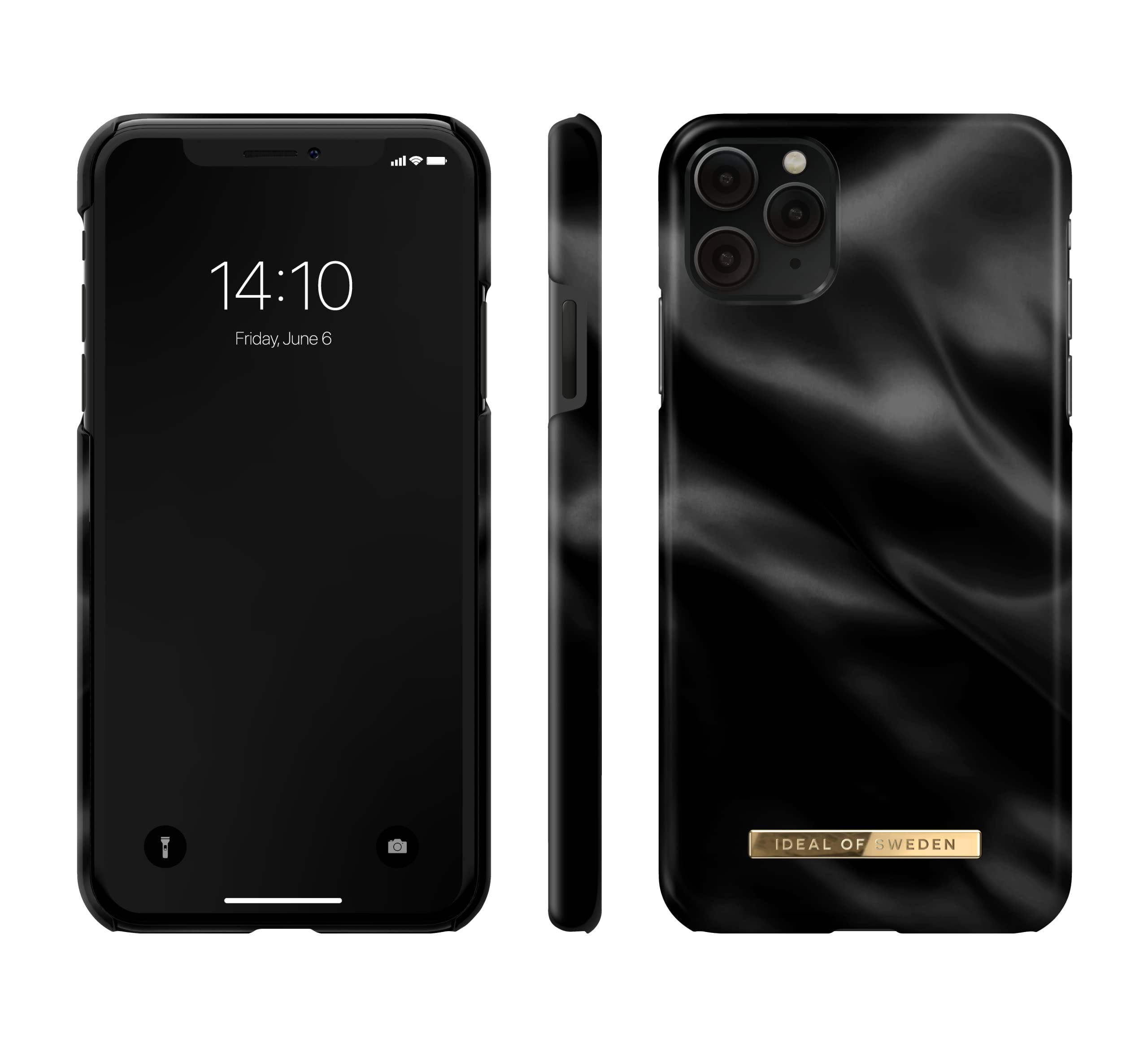  غطاء آيفون الأسود من iDeal of Sweden بين التصميم الأنيق والحماية الموثوقة. مصنوع من مواد عالية الجودة