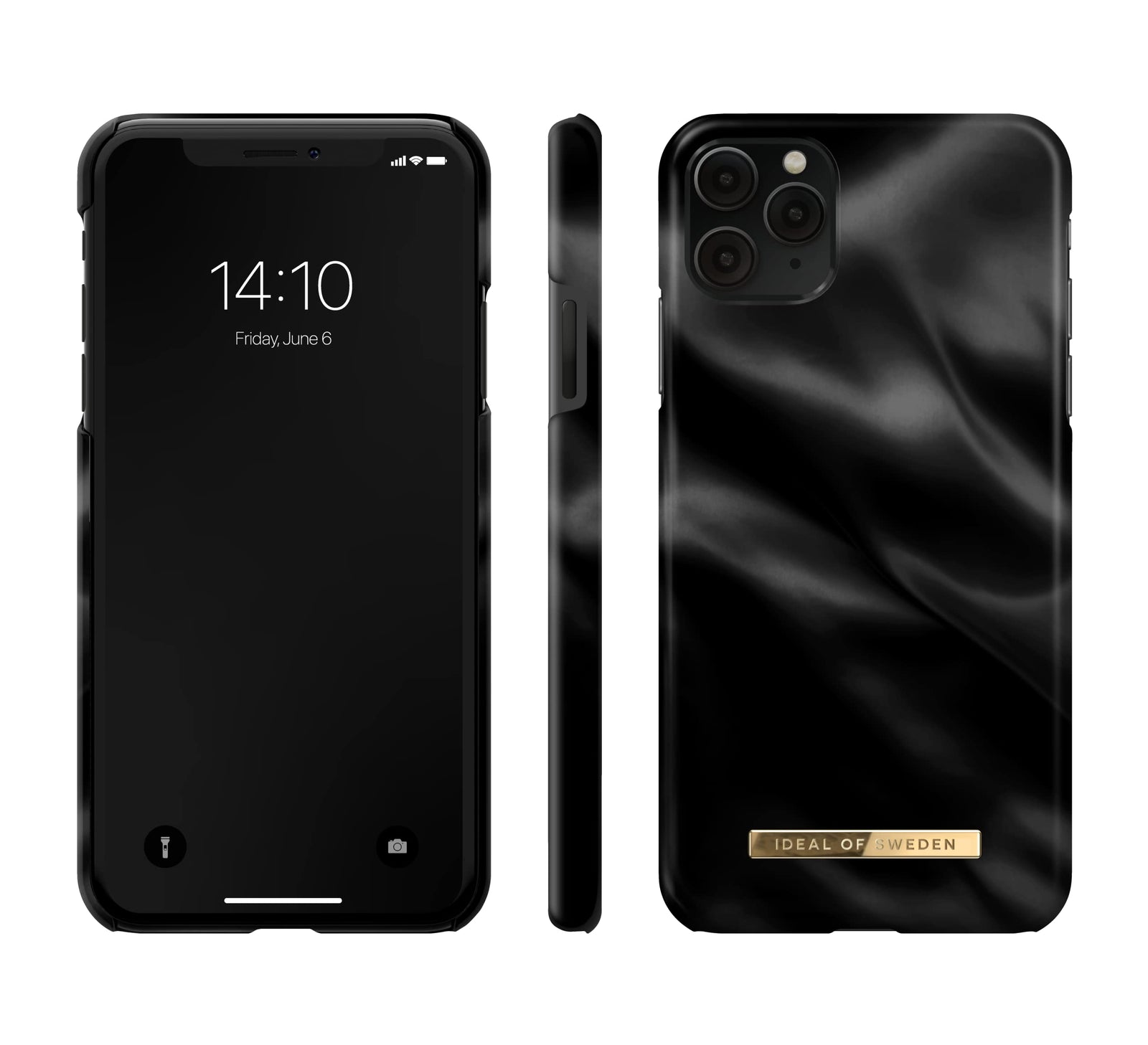  غطاء آيفون الأسود من iDeal of Sweden بين التصميم الأنيق والحماية الموثوقة. مصنوع من مواد عالية الجودة