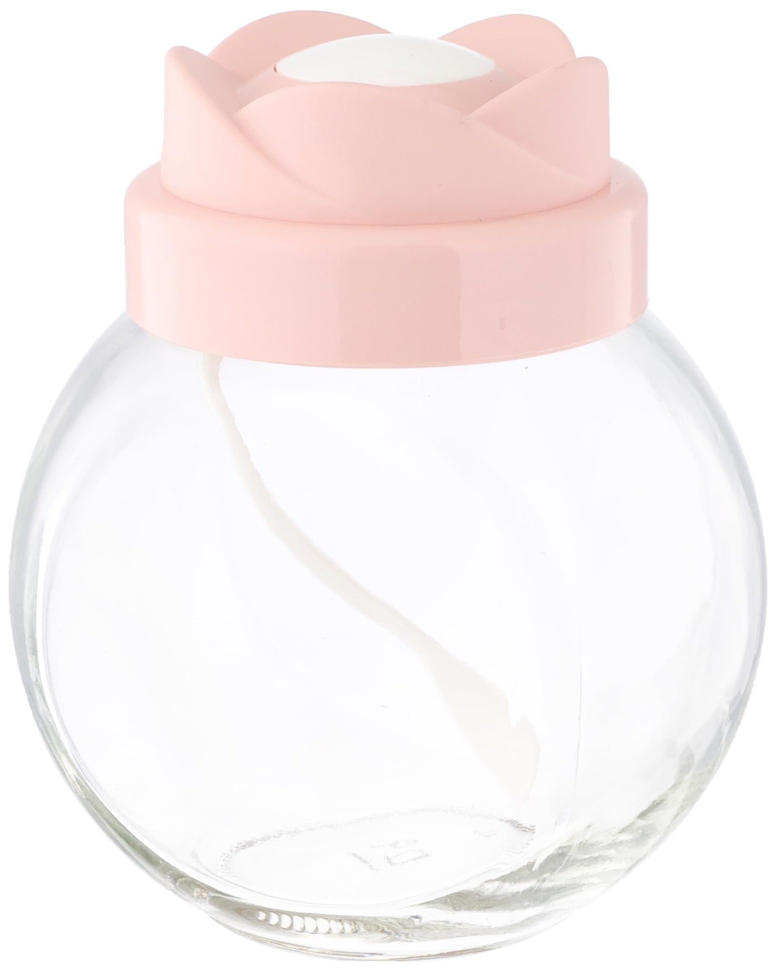 برطمان بقاعدة مزدوجة على شكل زهرة التيوليب مع معلقة، 750 سم مكعب من باجر