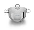 Zinox Smart Set 19 pcs, size (16 - 20 - 24 - 28 )- milk pot 14 - Frying pan 20 with lid - Suties 24 - coffe pot set 4- Without Oil refinery