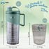 Hot & Cold Beverage Set – 4 Cups with Sealed Lid