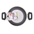 Celar Aluminium Casserole with Soft Touch Bakelite Handle, 22 cm, Non-Stick