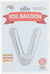 Mcolour Balloon Foil Balloon - Letter V - Meduim Size, Silver