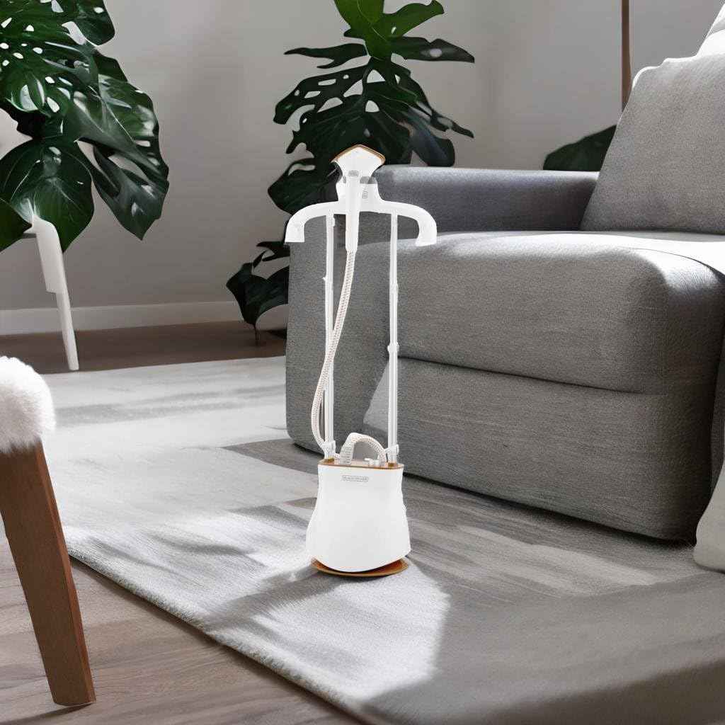 BLACK+DECKER Twin Pole Garment Steamer 2400W GST2400-B5 - Safqqa Egypt