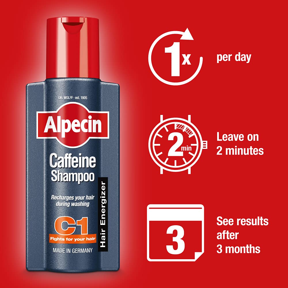 Alpecin Men's C1 Caffeine Shampoo - Safqqa Egypt