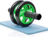 Fitness Pro | Ab Roller Wheel with Knee Mat | Abs Workout Equipment | For Abdominal & Core Strength | Exercise Wheels for Home Gym | Built In Spring Resistance | Home Workout Equipment (Green)
