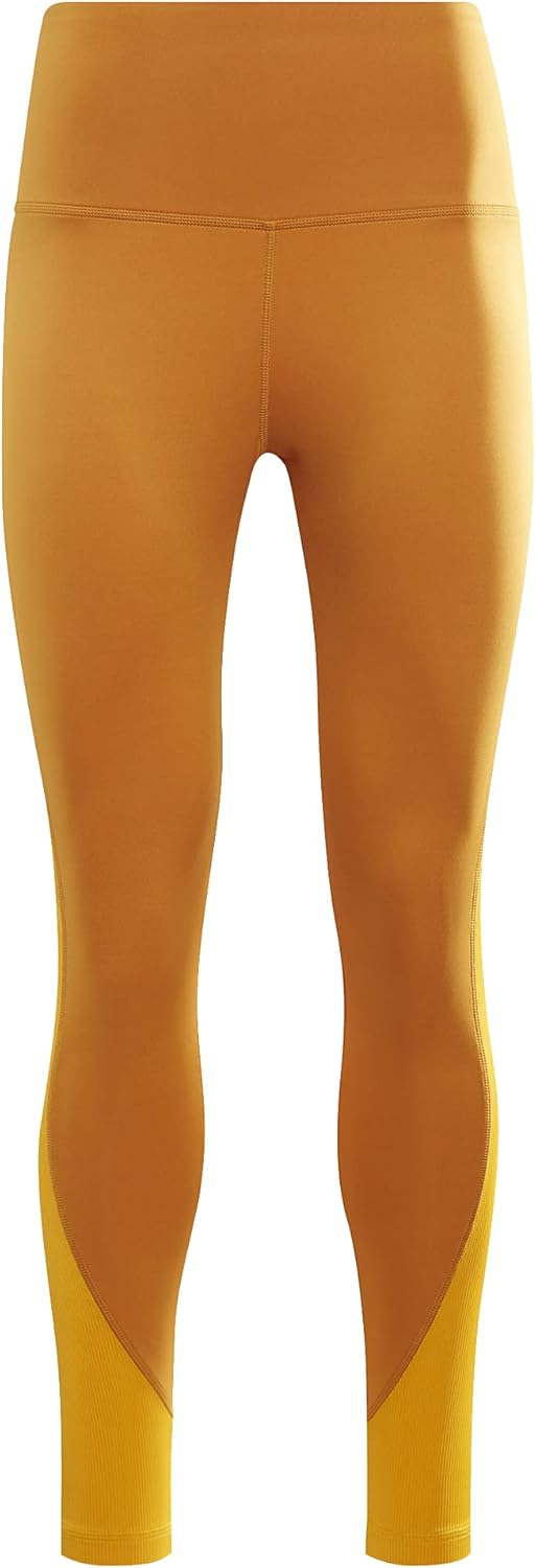 Reebok Women's WOR Rib High Rise Tight Pants