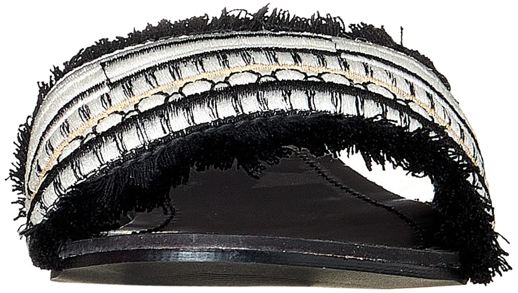 Pixi Stitch Detail Strap Flat Slippers for Women
