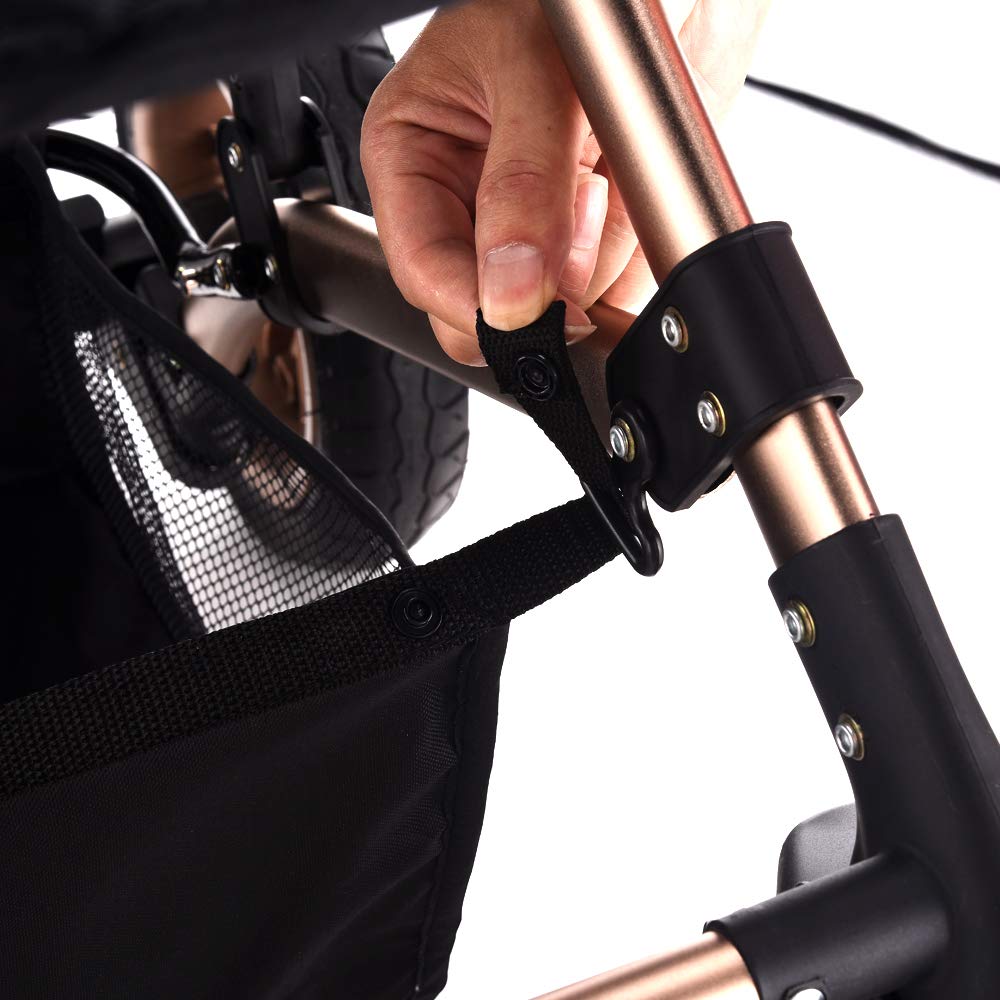 Teknum 3 in 1 stroller Story-, Diaper Bag &Hooks