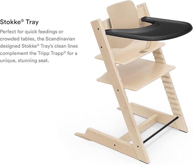 صينية Stokke Tripp Trapp لكرسي الأطفال – بلاستيك للتغذية واللعب