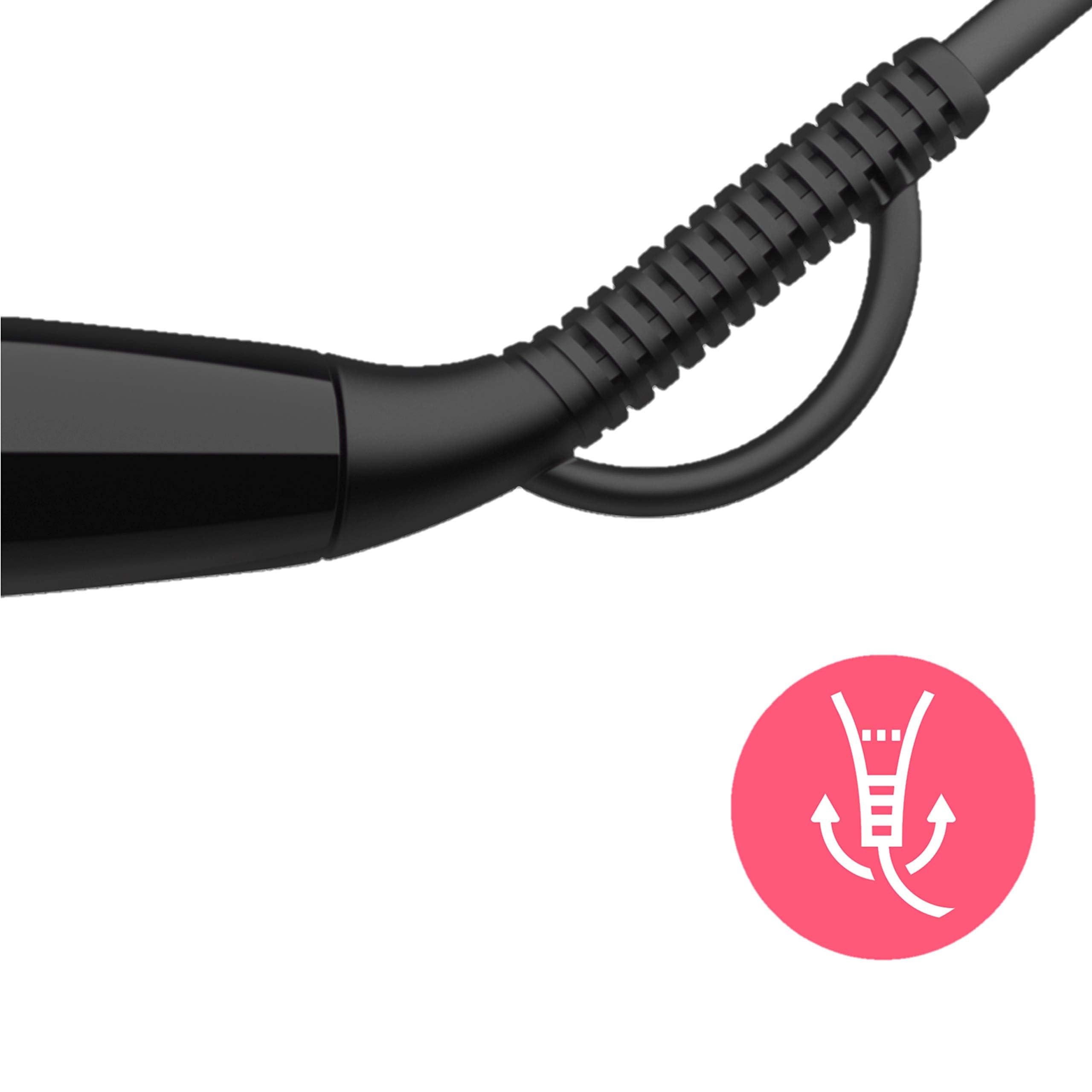 Philips StyleCare Essential Heated Straightening Brush, Smooth, Shiny, Frizz-Free Hair, Extra Large Brush Area, ThermoProtect Technology, BHH880/00 - Safqqa Egypt