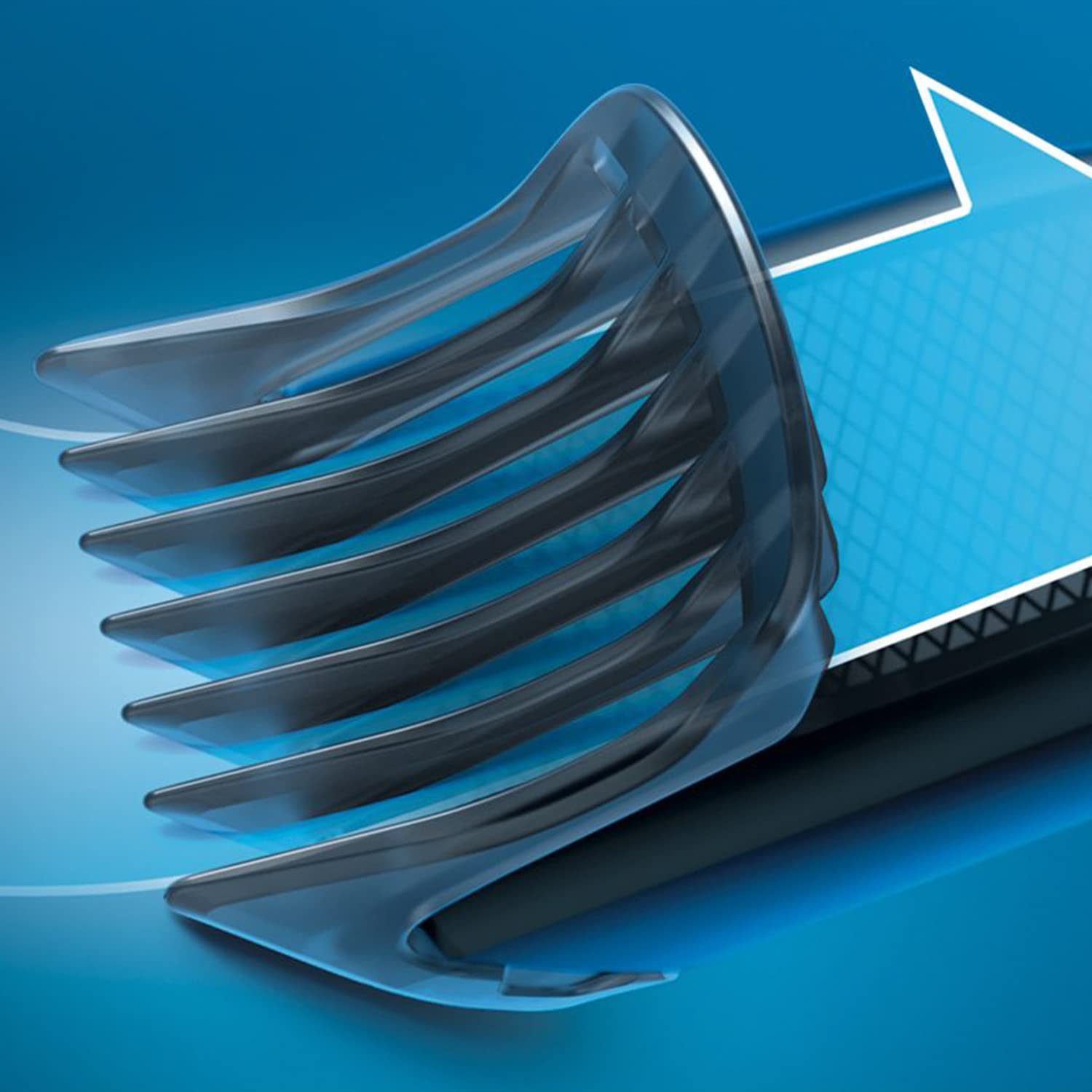 Philips Series 3000 Hair Clipper Stainless Steel Blades, 75 Mins Cordless Use/8h Charge, 13 Length Settings – International Warranty – HC3520/15