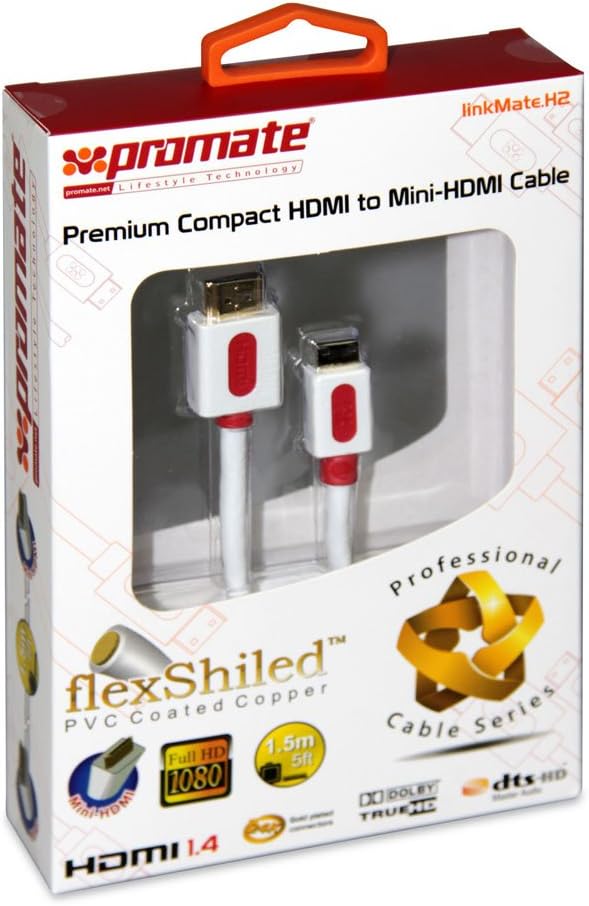 Promate  HDMI TV Cable Stable and fast signal performance