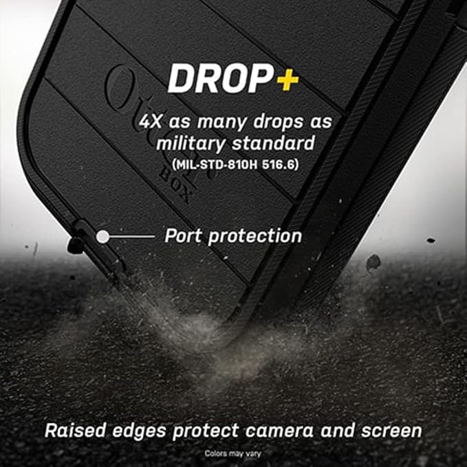 غطاء من Otterbox لهاتف iPhone 12 Pro Max يوفر حماية قوية ضد السقوط والخدوش والاستخدام اليومي