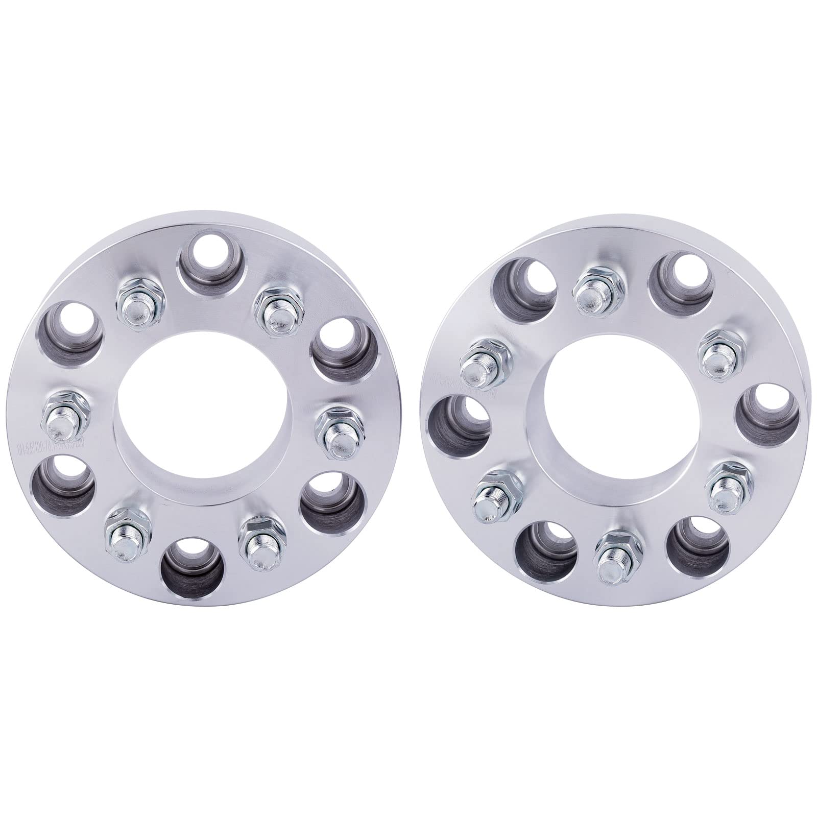 DCVAMOUS 2PC 6x135 to 6x5.5 Wheel Adapters 2 Inch with 14x2 Studs Compatible with Ford 6 Lug 6x135 to 6x139.7 for 2004-2014 F150 / 2003-2014 Expedition 2003-2014 Navigator 2006-2014 Mark LT