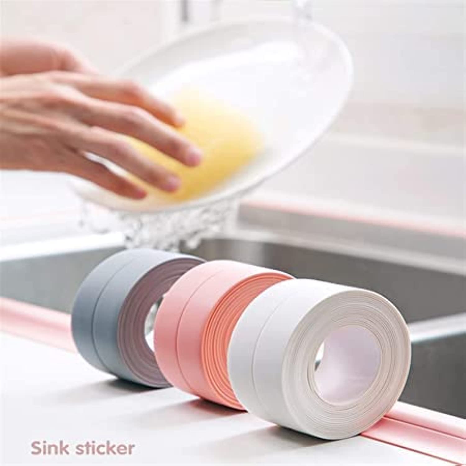 Waterproof Mold-Proof Self-Adhesive Sealing Tape – For Kitchen Sink & Wall Edges