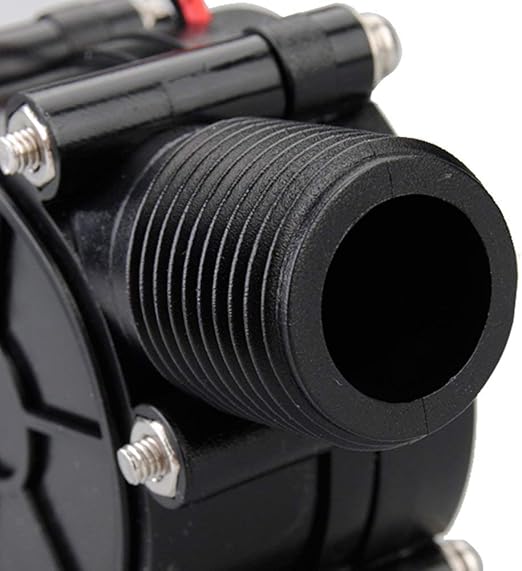 Beduan Micro Water Turbine Generator 12V G1/2 Male Thread for Garden