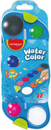 Keyroad Water colors 12 colours kr971695(1 piece) - Safqqa