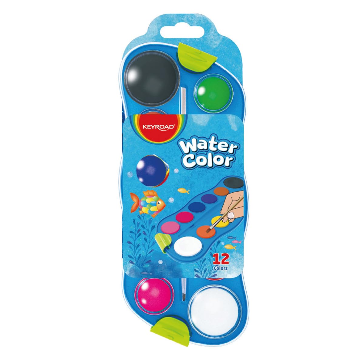 Keyroad Water colors 12 colours kr971695(1 piece)