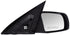 Fit System 68599N Passenger Side Mirror for Nissan Altima Sedan, Textured Black, PTM Cover, w/Turn Signal, Foldaway, Power
