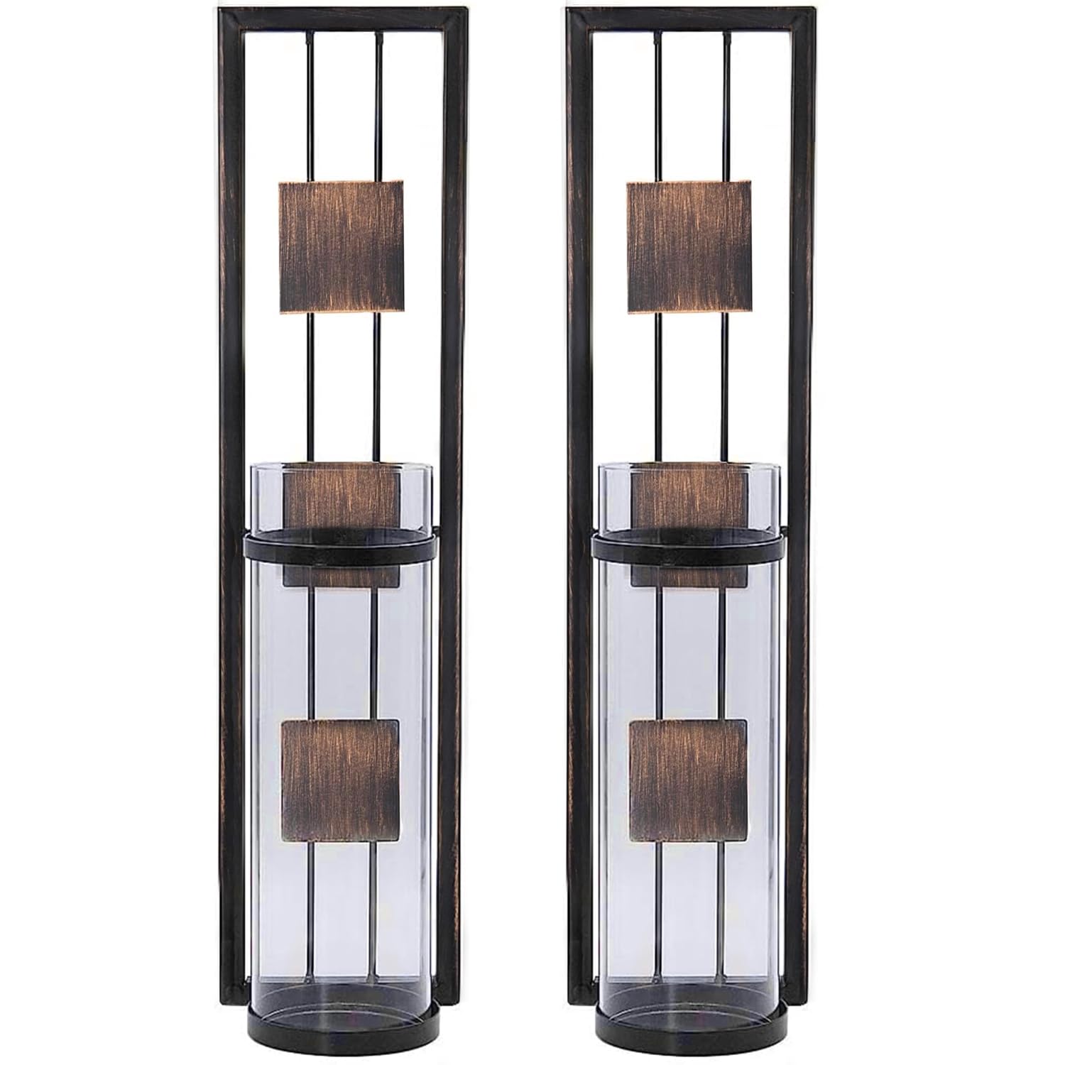 Shelving Solution Metal Wall Candle Holder – Elegant Wall Décor – Safqqa Egypt