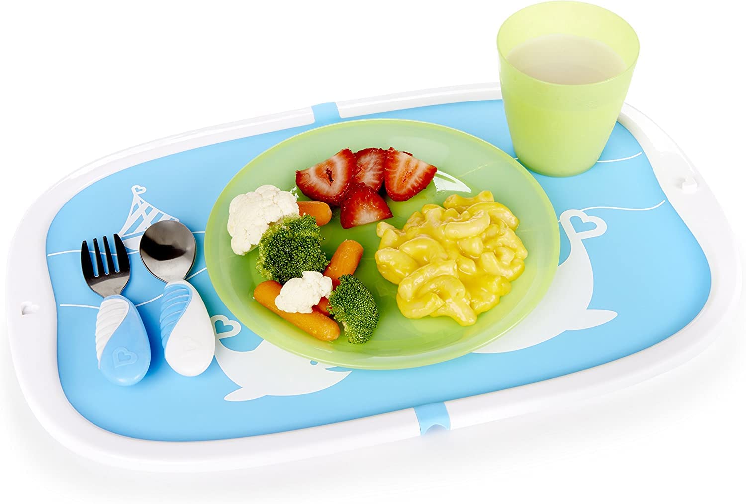 Munchkin go folding placemat shape dolphin for unisex