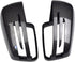 Generic 2pcs Replacement Carbon Fiber Pattern Rearview side Mirror cover caps For Mercedes Benz - Safqqa Egypt