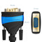 KabelDirekt – 0.5m – VGA Cable (15-pin, Full HD/1080p, 3D Capability, VGA Male to VGA Male, Connects Computers to Monitors/CRT Screens/TVs, Gold-Plated Connectors, Black) - Safqqa Egypt