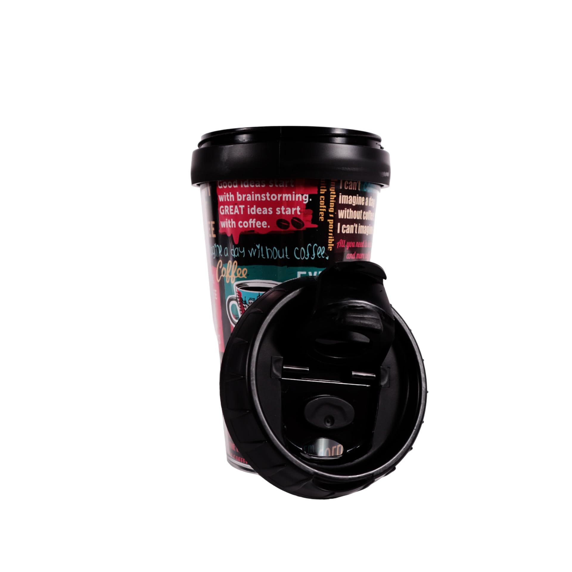 Herevin Coffee Mug with Handle – Durable Ceramic, Microwave & Dishwasher Safe, Made in Turkey