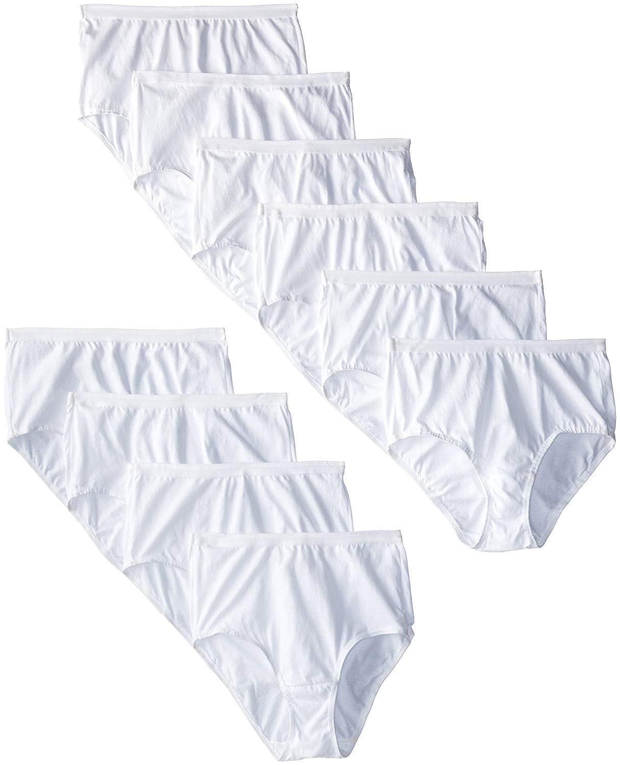 Fruit of the Loom Women’s Cotton Briefs – Comfortable Everyday Underwear