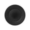 BARALEE Porcelain Ceramic Black Sand Flat Plate, 21 CM, Pack of 6