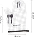 Generic Oven Mitts And Pot Holders Set, Heat Resistant, Non-Slip, Machine Washable, 4 pieces