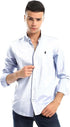 White Rabbit Men's Full Buttoned Long Sleeve Regular Fit Shirt