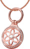 DEERLET Women Necklace Rose Gold Elegant Jewelry