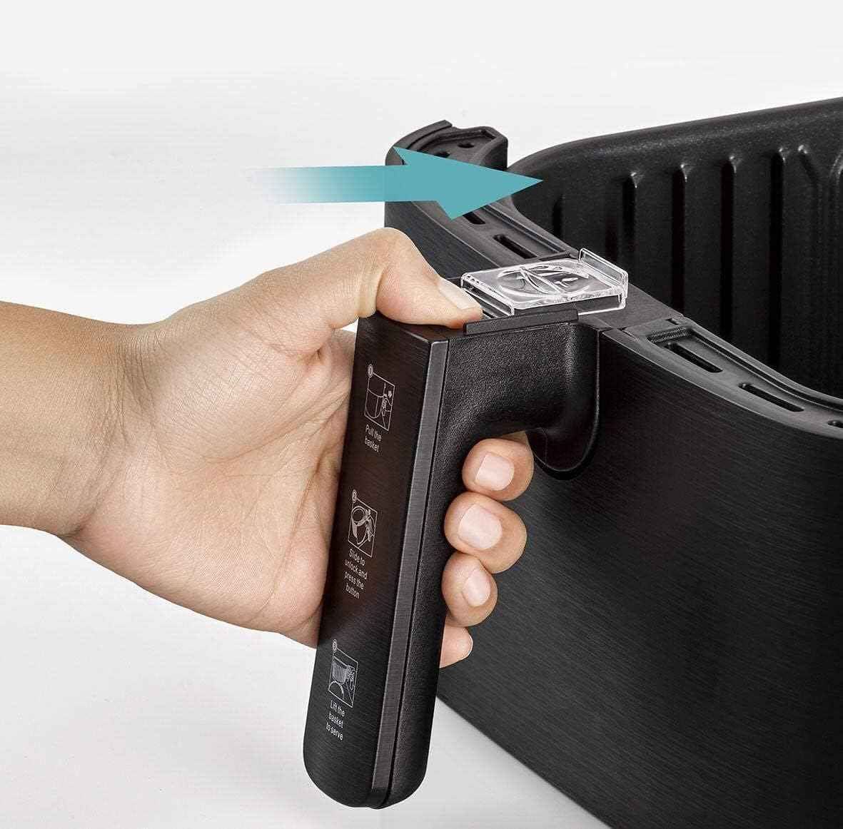 Black & Decker Digital AF700-B5 Pan - Black, 5.8L - Safqqa Egypt