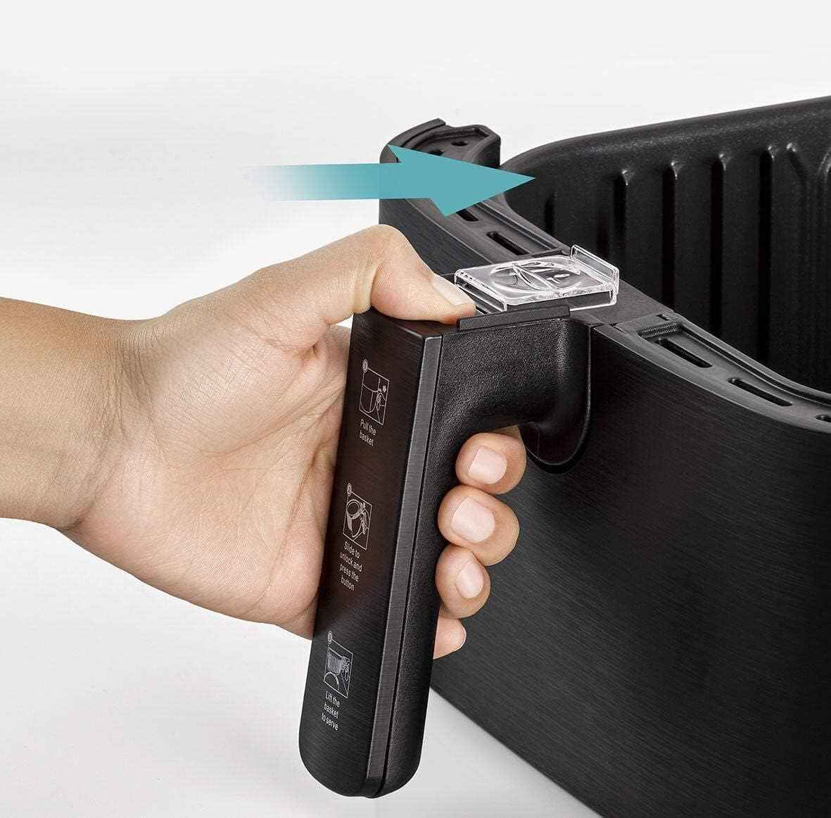 Black & Decker Digital AF700-B5 Pan - Black, 5.8L - Safqqa Egypt