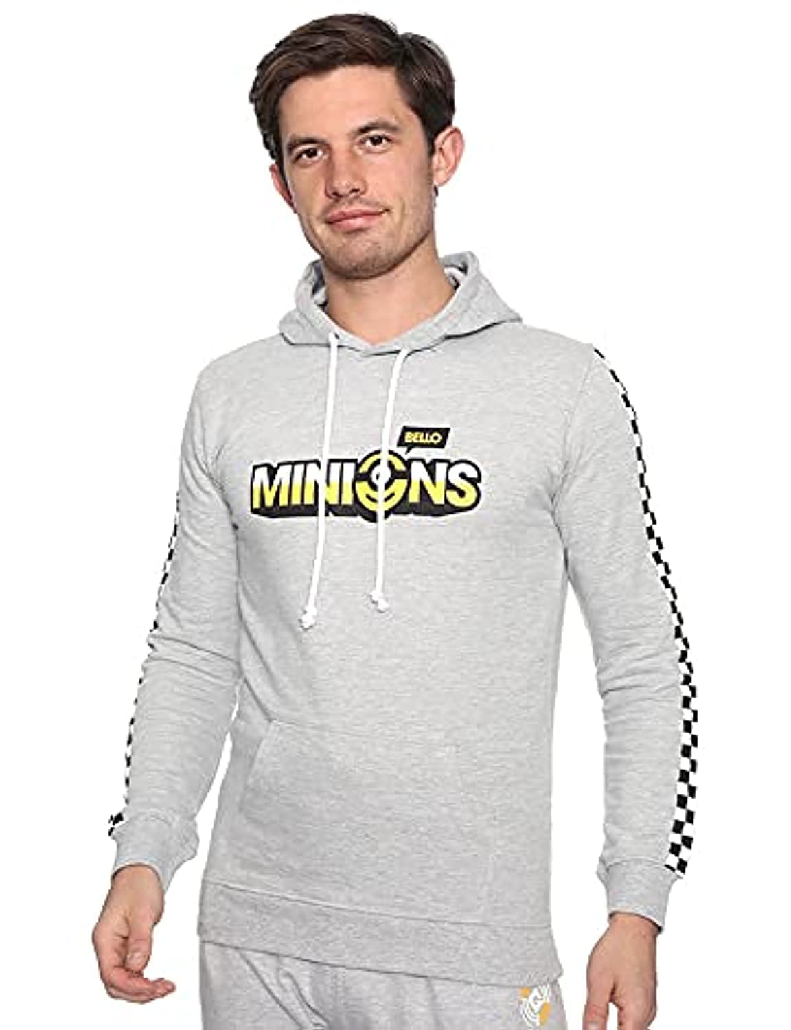 هودي Al Nasr للرجال بأكمام طويلة، جيب كنغر، وحواف مضلعة مصنوع من القطن ومطبوع قطعة مريحة وأنيقة للاستخدام اليومي.