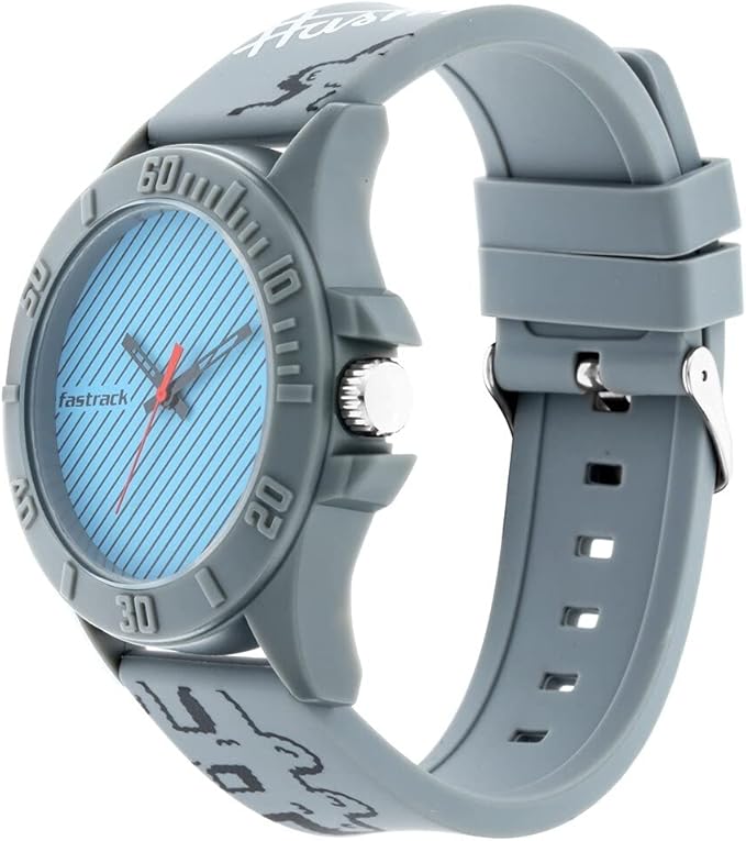 Fastrack Men Analog Watch Blue Dial 68013PP04 Casual Wristwatch