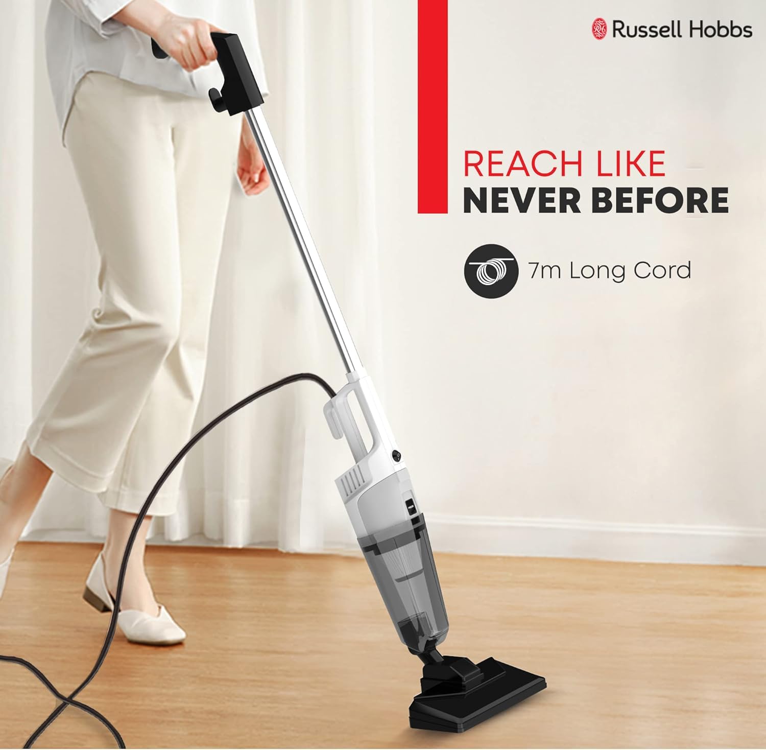 Russell Hobbs 3-in-1 Handheld Corded Vacuum Cleaner – Effortless & Efficient Cleaning – Safqqa Egypt