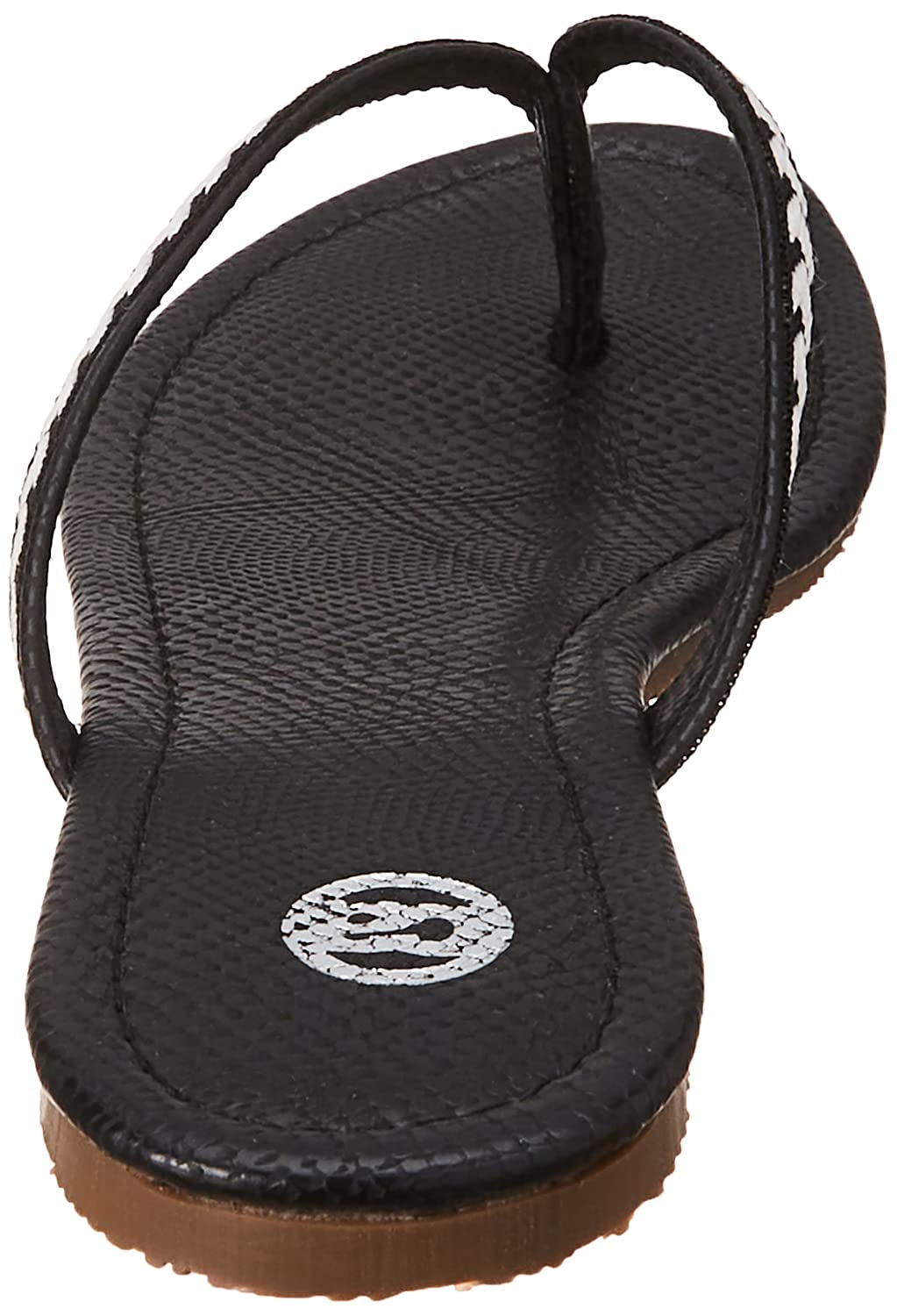 Club Aldo Embroidered Flat Flip Flops for Women