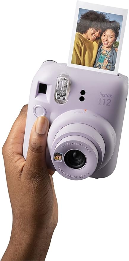كاميرا فورية Fujifilm Instax Mini 12 Instant Camera – التقط ذكرياتك وشاركها فورًا(Open Box)-بدون فيلم