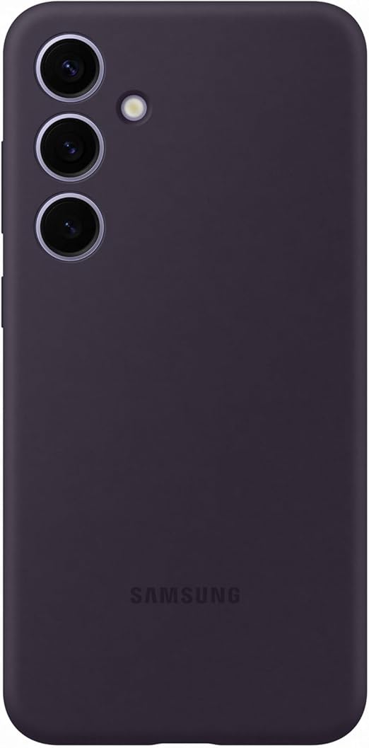 Samsung Galaxy S24+ Silicone Case Dark Violet Soft Touch Cover – Safqqa Egypt